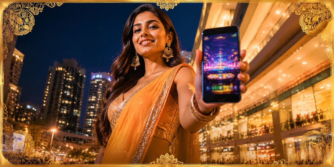 Indian man in Pune registering for bonus offers on w204 mobile platform